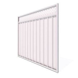 Good Neighbour® Lattice Screen Top Superdek® Fence Panel Premium .35 BMT